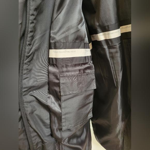 Perry Ellis Full Length Down Coat - Picture 4 of 5